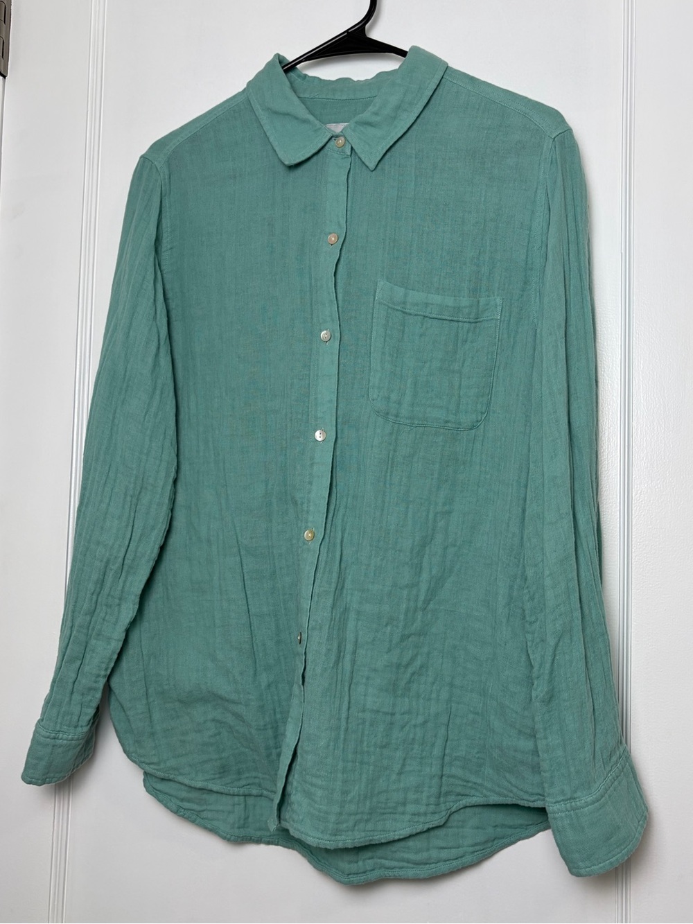 Rails Ellis Organic Cotton Gauze Button-Up Shirt
